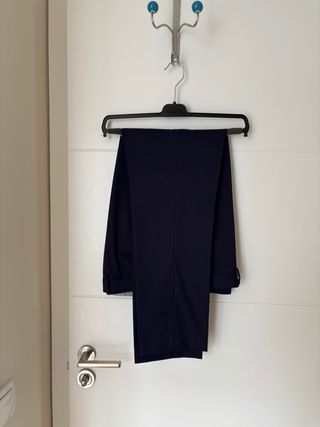 Traje Purificacion Garcia Azul Marino