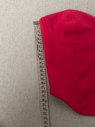 Zara Corsetto Fucsia Spalle Scoperte XS