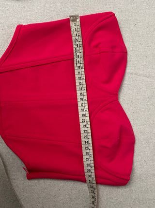 Zara Corsetto Fucsia Spalle Scoperte XS
