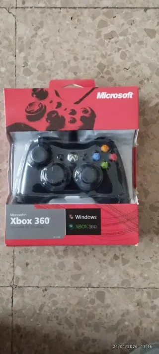 Mando Xbox 360 con cable