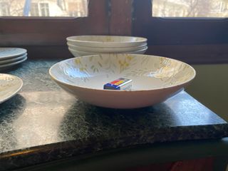 Vajilla 4 servicios diseño floral