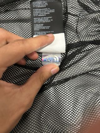 Chaqueta The North Face impermeable negra