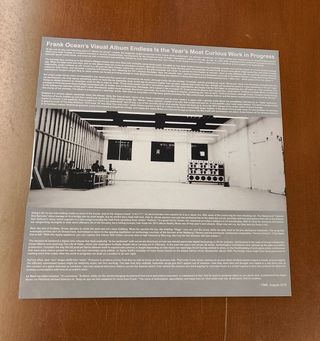 Vinile Frank Ocean - Endless (Grey) Ltd Edition