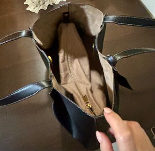 Bolso shopper ZARA negro