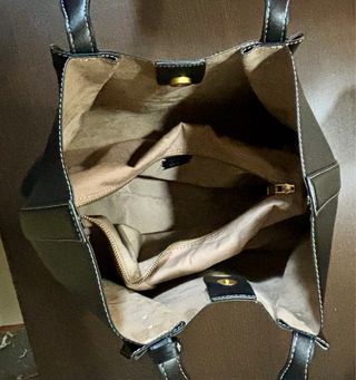 Bolso shopper ZARA negro