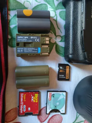 Pack Cámara Canon EOS D50