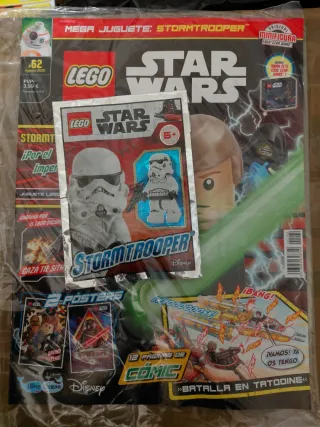 Lego Star Wars Magazine con Minifigura