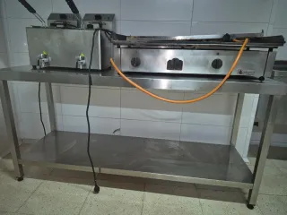 Plancha y Freidora Industrial ,PC,lavavajillas et