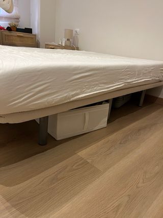 Colchón y somier 135x190