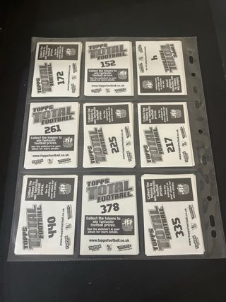 Album Vuoto Topps Total Football 2009