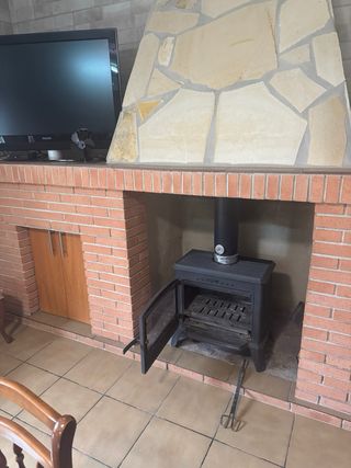 Estufa de leña Invicta Samara Hierro Fundido