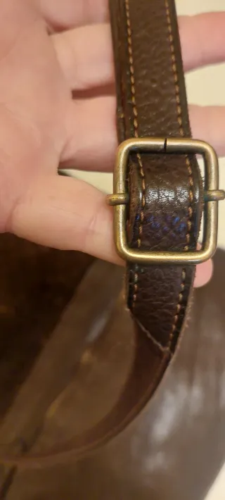 Bolso Biba tejido marrón