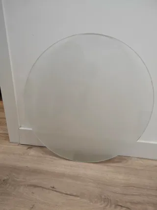 Cristal redondo para mesa