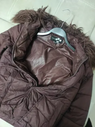 Mezzo piumino donna marrone