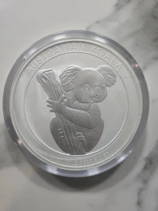 Moneda Plata Koala 1 Kilo 2020