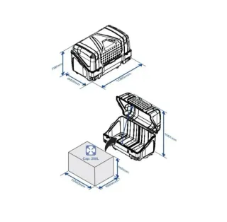 TowBox para transporte de perros