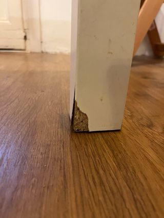 Mesa Comedor Extensible IKEA Laneberg Blanca