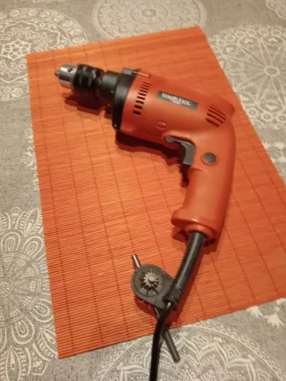 Taladro Eléctrico Naranja