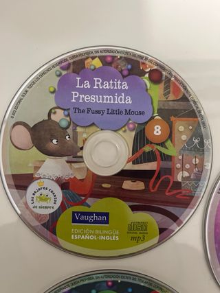 3 CDs Infantiles Bilingües Vaughan