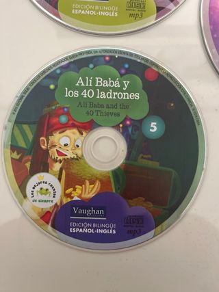 3 CDs Infantiles Bilingües Vaughan