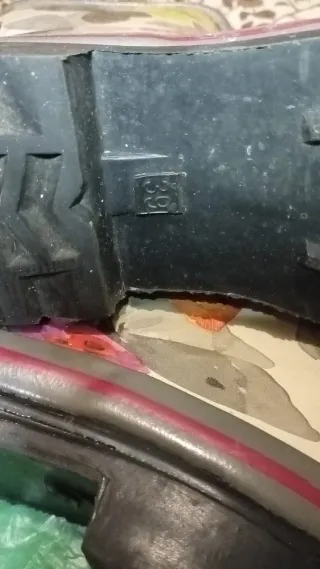 Botas de agua mariposas talla 39