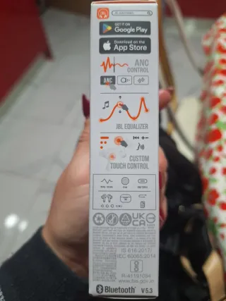 Auriculares JBL Wave Beam 2 Blancos