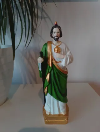 Figura San Judas Tadeo 21cm Resina