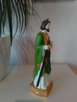 Figura San Judas Tadeo 21cm Resina