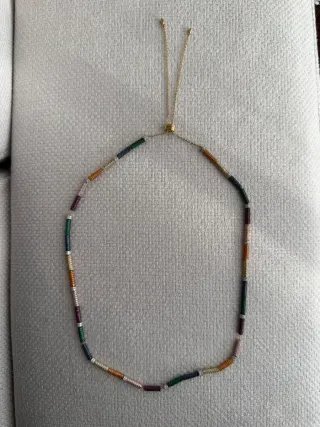 APM Monaco Collana Arcobaleno Pavé Oro