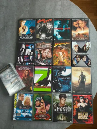 Lotto 16 DVD + 1 VHS film