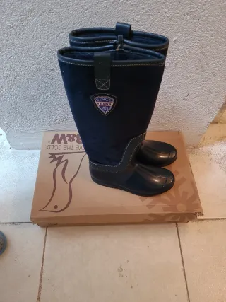 Botas de agua azules marino B&W