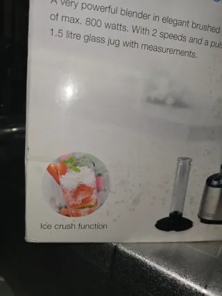 Batidora Princess de cristal