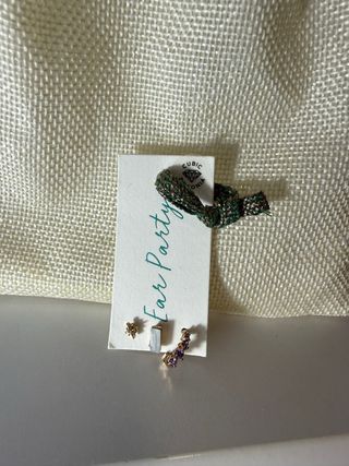 Pack Pendientes Parfois Dorados