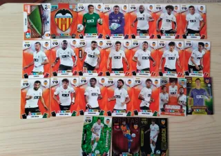 Lote cromos Valencia CF