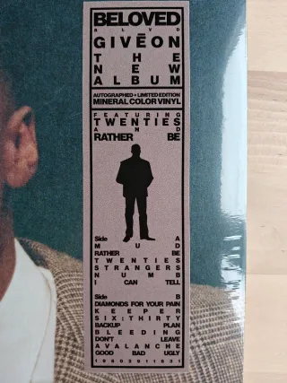 FIRMADO POR GIVEON - EDICIÓN EXCLUSIVA DEL VINILO