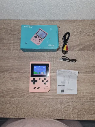 Videoconsola Portátil Plus Rosa