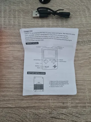 Videoconsola Portátil Plus Rosa