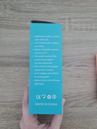 Videoconsola Portátil Plus Rosa