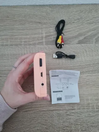 Videoconsola Portátil Plus Rosa