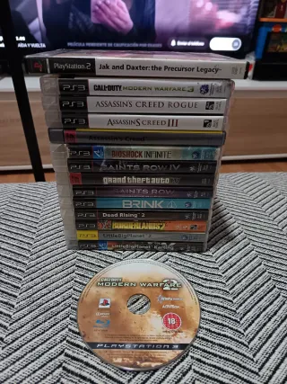 Lote 15 Juegos PS3 y 1 PS2