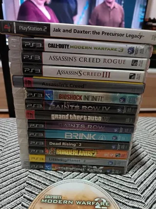 Lote 15 Juegos PS3 y 1 PS2