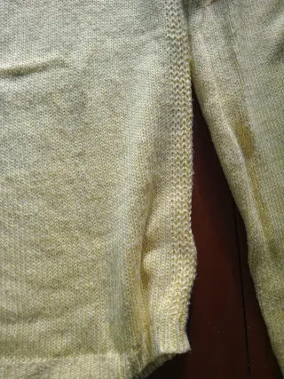 Maglioncino bambina giallo