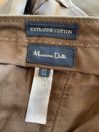 Traje de hombre marrón