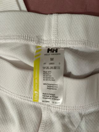 Helly Hansen Térmicos M Blanco