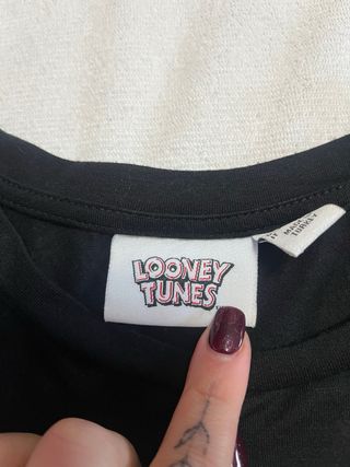 Maglietta Looney Tunes Nera