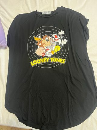 Maglietta Looney Tunes Nera