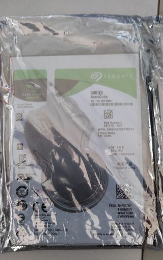 Disco Duro Seagate Barracuda 500GB Nuevo Sellado