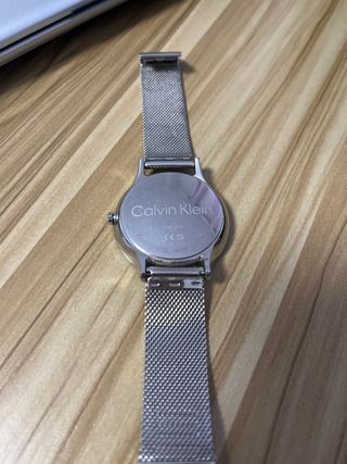 Reloj Calvin Klein Plata Malla