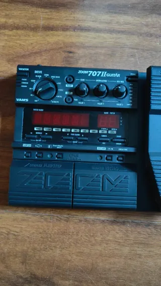 Pedal Zoom 707II Guitarra Multiefectos