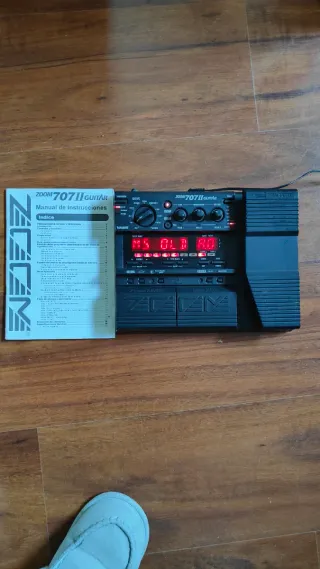 Pedal Zoom 707II Guitarra Multiefectos